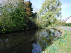 P2019DSCF2889	A pond in Wennington.