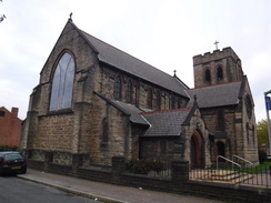 P2019DSCF3784	St Mark's church, Wigan.
