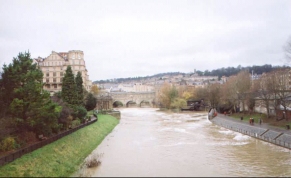 X31	The river in Bath.