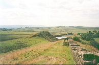 ZZ22	Hadrian's Wall, looking west over the quarry from near Turret 41B.